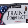 Federal Train + Protect Ammunition 9mm Luger 115 Grain Versatile Hollow Point Box of 50