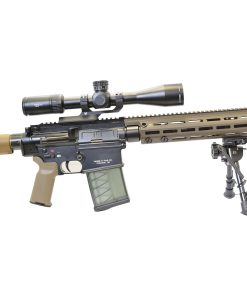 HK MR762A12 LRP III Semi-Automatic Centerfire Rifle 7.62x51mm NATO 16.5" Barrel Black and Flat Dark Earth Pistol Grip With Scope