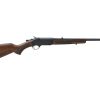Henry Single Barrel Youth Single Shot Centerfire Rifle 243 Winchester 20" Barrel Blued and Walnut