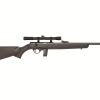Mossberg 802 Bolt Action Rimfire Rifle 22 Long Rifle 18" Barrel Blued and Black With Scope