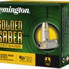 Remington Golden Saber Defense Ammunition 9mm Luger 147 Grain Brass Jacketed Hollow Point Box of 20