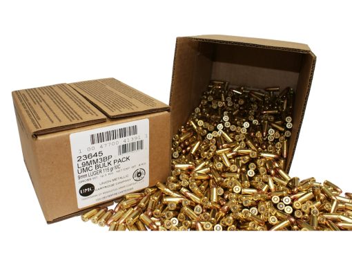 Remington UMC Ammunition 9mm Luger 115 Grain Full Metal Jacket