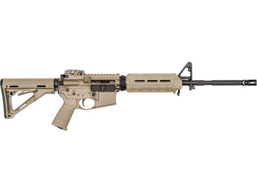 Spike's Tactical M4LE Semi-Automatic Centerfire Rifle 5.56x45mm NATO 16" Barrel Black and Flat Dark Earth Pistol Grip