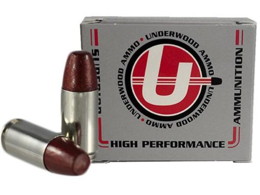 Underwood Ammunition 9mm Luger +P 147 Grain Hard Cast Flat Nose Box of 20