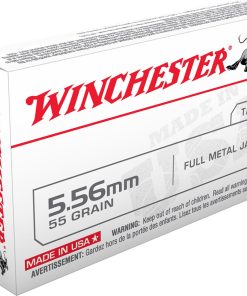 Winchester USA Ammunition 5.56x45mm NATO 55 Grain M193 Full Metal Jacket