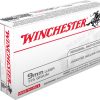 Winchester USA Ammunition 9mm Luger 115 Grain Jacketed Hollow Point