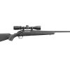 Ruger American Bolt Action Centerfire Rifle 308 Winchester 22" Barrel Black and Black With Scope